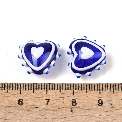 Handmade Lampwork Beads LAMP-D003-02F-1