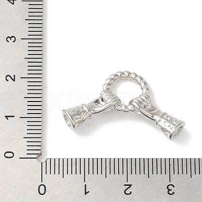 Rack Plating Brass Pave Black Cubic Zirconia Hands with Rings Links Connector Charms LS-KK-A229-13P-1
