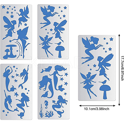 Steel Cutting Dies Stencils DIY-BC0001-42-1