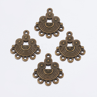 Alloy Rhinestone Connector Settings LS-X-EA10681Y-AB-1