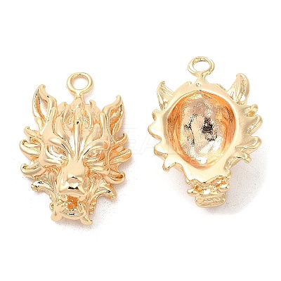 Brass Pendants KK-G468-62G-1