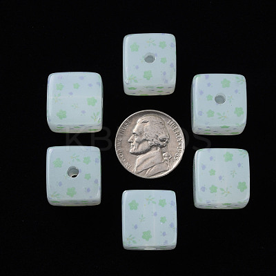 Printed Acrylic Beads MACR-S374-11C-04-1