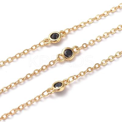Brass Cable Chains CHC-G005-09G-1