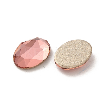 Glass Rhinestone Cabochons RGLA-P037-13A-D-1