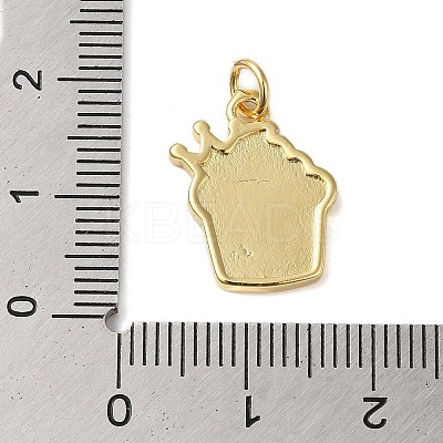Rack Plating Brass Enamel Pendants KK-S372-03A-01-1