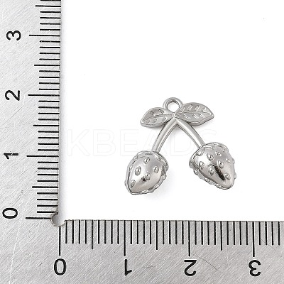 304 Stainless Steel Pendants LS-STAS-K312-08D-P-1