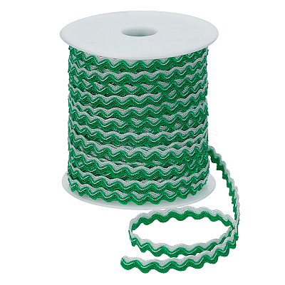 2 Bundles Polypropylene Wavy Fringe Trim Ribbon OCOR-FG0003-05B-1