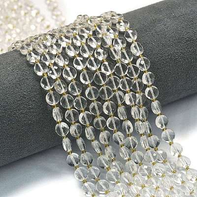 Synthetic Quartz Crystal  Beads Strands G-K389-B75-01-1