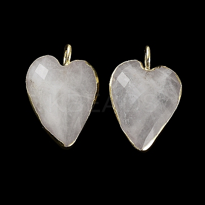 Natural Quartz Crystal Pendants G-G012-11G-01-1