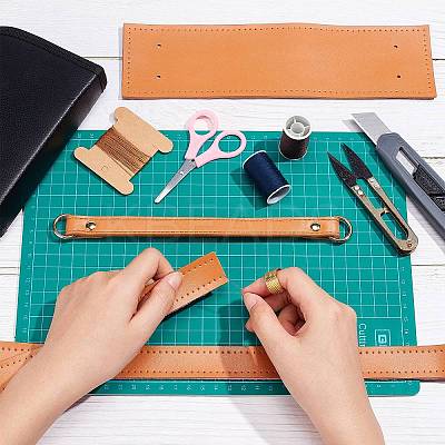 PU Leather Bag Bottom and Handles FIND-WH0059-06B-1