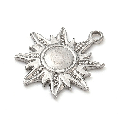 304 Stainless Steel Pendants STAS-K267-14B-P-1