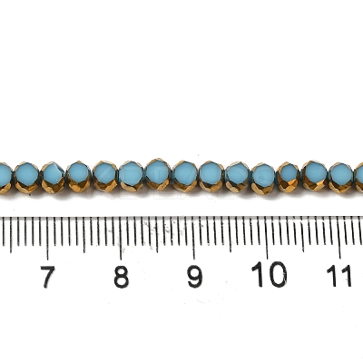 Electroplate Glass Beads Strands EGLA-P061-01A-01-1