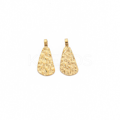 Ion Plating(IP) 304 Stainless Steel Charms STAS-N097-175LG-1