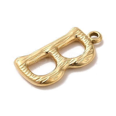 304 Stainless Steel Pendants STAS-L022-259G-1
