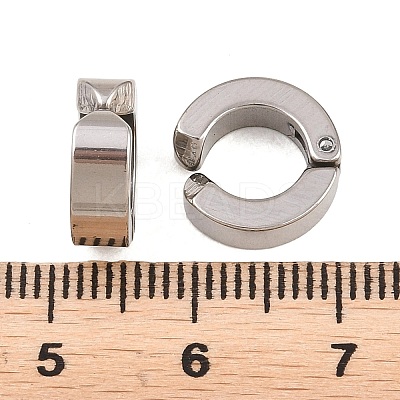 201 Stainless Steel Cuff Earrings EJEW-T056-01P-04-1