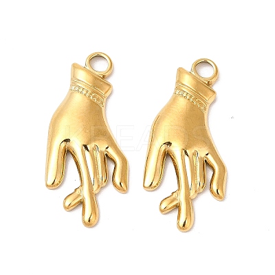 Ion Plating(IP) 304 Stainless Steel Pendants STAS-L268-041G-1