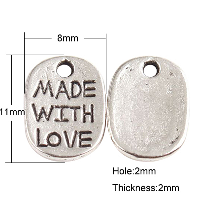Tibetan Style Alloy Pendants LS-TIBEP-A5194-AS-NR-1