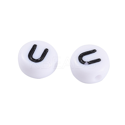 Opaque Acrylic Beads SACR-X0015-11-1
