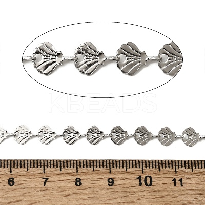 304 Stainless Steel Shell Shape link Chains CHS-B015-02P-1