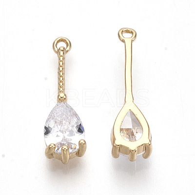 Transparent Glass Pendants X-GLAA-R212-13E-1
