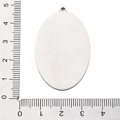 304 Stainless Steel Pendants STAS-M099-05P-1