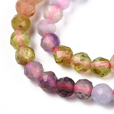 Natural Mixed Gemstone Beads Strands G-D080-A01-02-09-1
