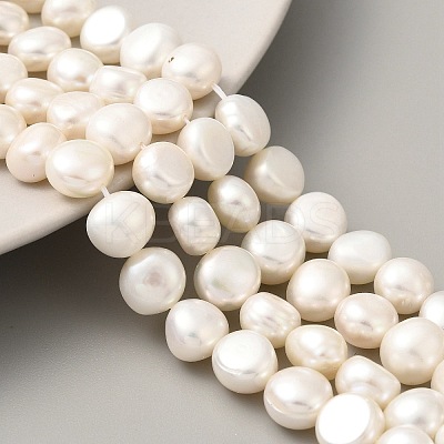 Natural Cultured Freshwater Pearl Beads Strands PEAR-A006-09I-1