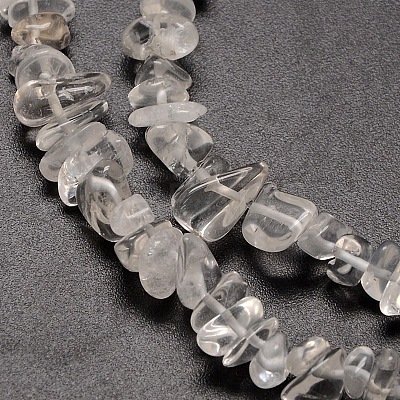 Natural Quartz Crystal Beads Strands G-P035-16-1