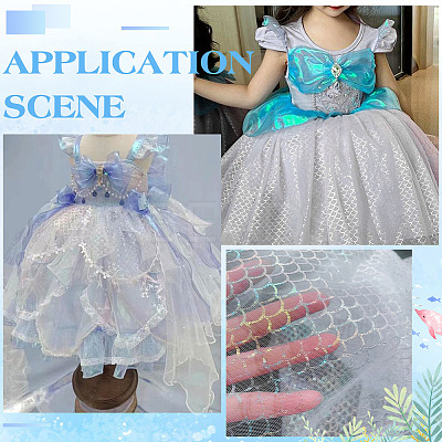 2M Polyester Mesh Fabric DIY-WH0308-668C-1