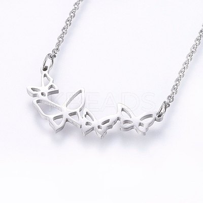 Tarnish Resistant 304 Stainless Steel Jewelry Sets SJEW-O090-14P-1