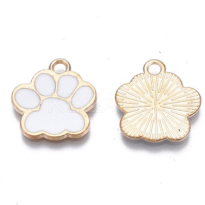 Alloy Enamel Pendants X-ENAM-T016-22LG-B-RS-1