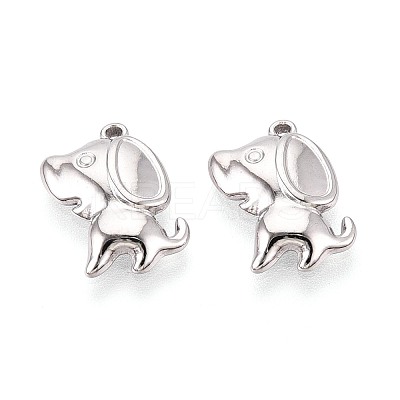 304 Stainless Steel Pendants STAS-T067-58P-1