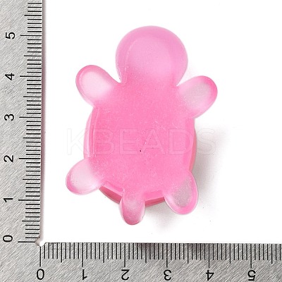 Luminous Cute Transparent Printed Resin Decoden Cabochons RESI-B026-01B-04-1