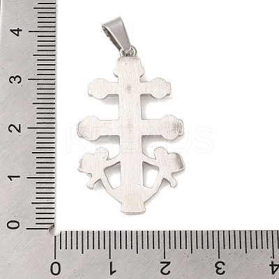 Non-Tarnish 304 Stainless Steel Pendants STAS-C103-33P-1