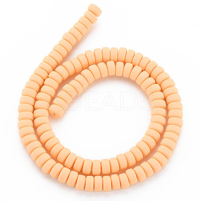 Handmade Polymer Clay Beads Strands CLAY-N008-130-1