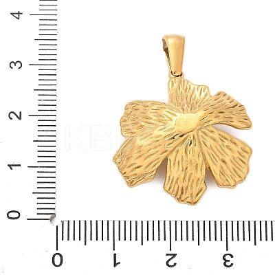 304 Stainless Steel Pendants STAS-Q349-01H-G-1