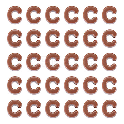 Opaque Acrylic European Beads LS-OACR-TAC0019-006C-1