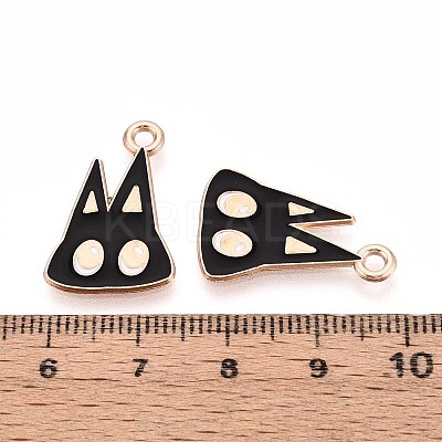 Halloween Theme Alloy Enamel Pendants LS-ENAM-T022-54G-02-1