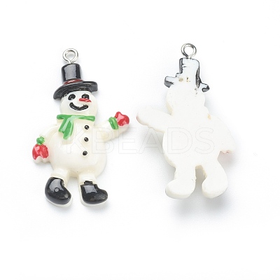 Resin Pendants RESI-O010-34-1