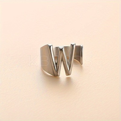 304 Stainless Steel Cuff Rings FS-WGEAFE6-46-1