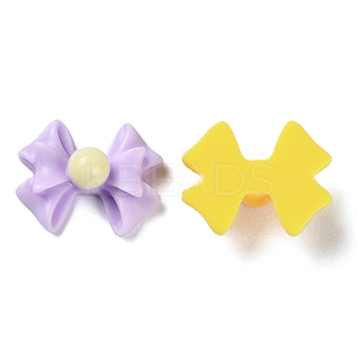 Opaque Resin Cabochons RESI-E045-05-1