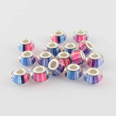 Large Hole Resin European Beads OPDL-R114-M2-1