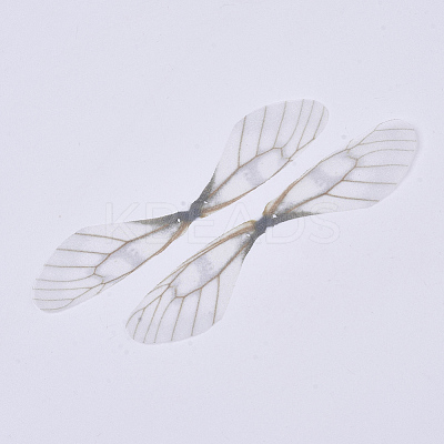 Polyester Fabric Wings Crafts Decoration X-FIND-S322-003C-1