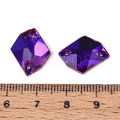 Irregular Rhombus Sew on Rhinestone RGLA-G019-01C-1