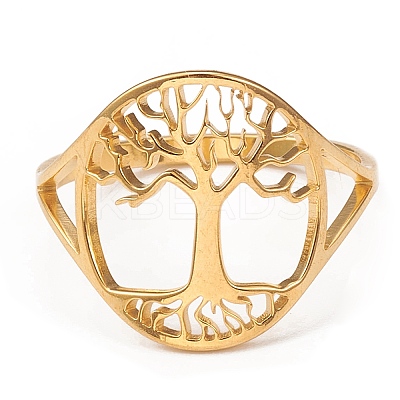 304 Stainless Steel Rings LS-RJEW-P080-03G-1