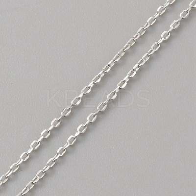 925 Sterling Silver Cable Chains CHC-TAC0008-02-1