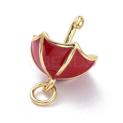 Real 18K Gold Plated Brass Charms KK-L188-24G-05-1