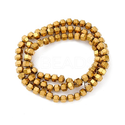 Non-Magnetic Synthetic Hematite Beads Strands G-D800-12E-1