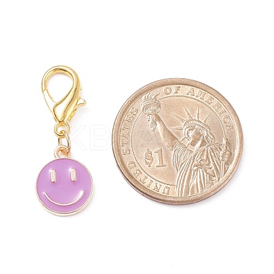 Alloy Enamel Pendants Decoration HJEW-JM00629-1