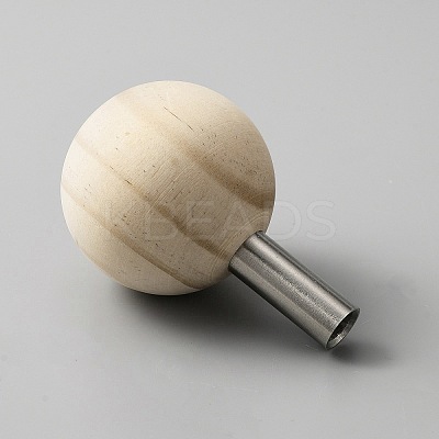 Wood Auxiliary Tool for Attaching Safety Eyes and Washers TOOL-WH0157-01B-P-1